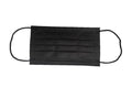 Disposable Black 3-Layer Face Masks (Individually Wrapped) - Free U.S. Shipping